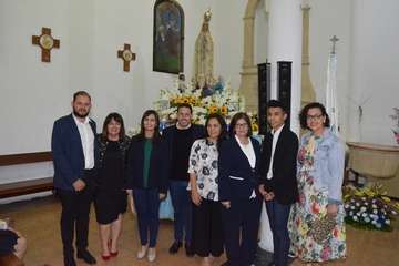 Misa y procesión religiosa en el El Calero de Telde (Foto Francisco Javier Santana)